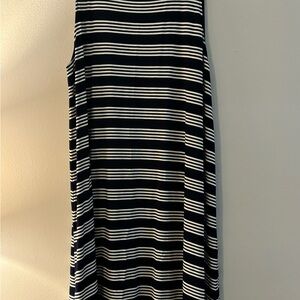 Loft maternity stripe dress